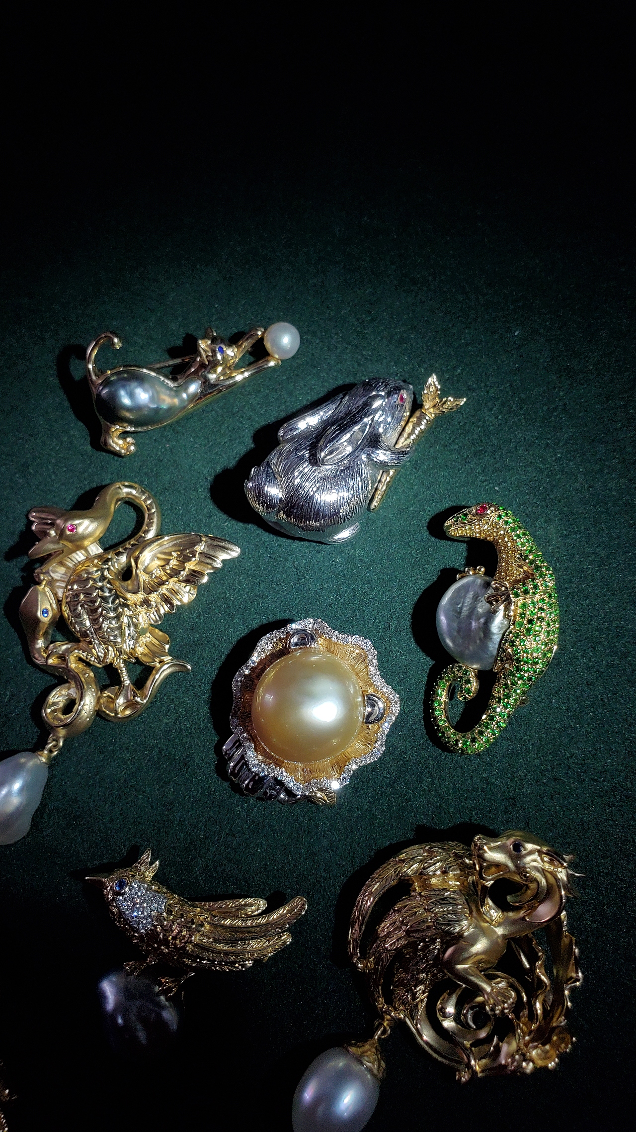 代波军工作室近期巴洛克珍珠作品集