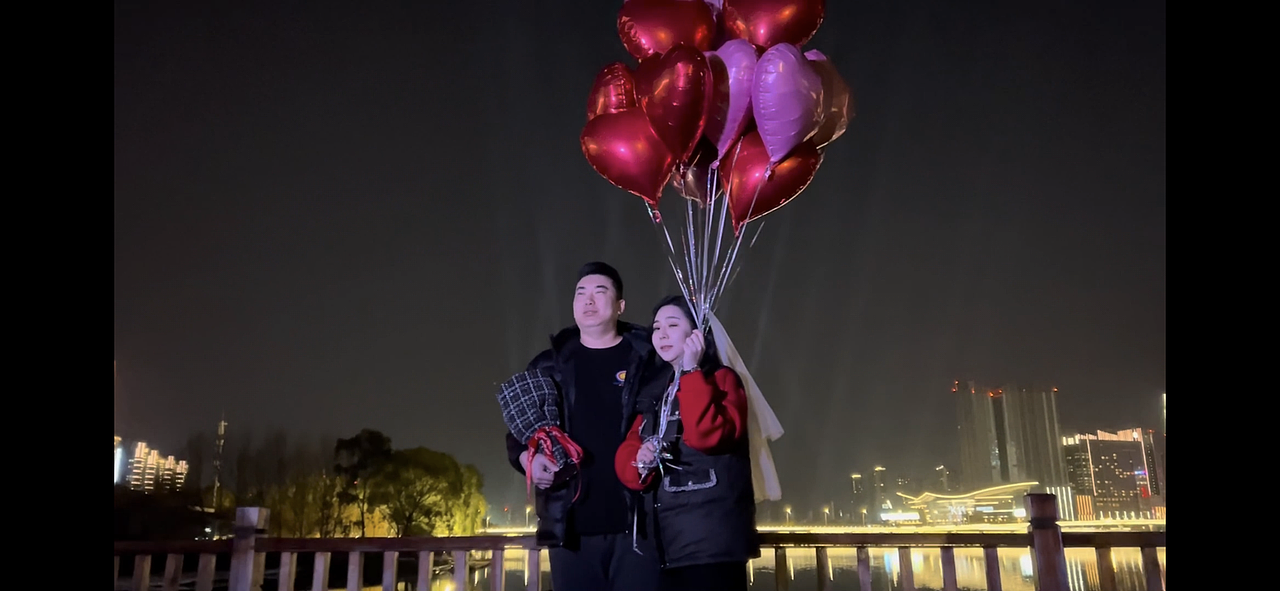 无人机表演求婚表白生日祝福浪漫惊喜