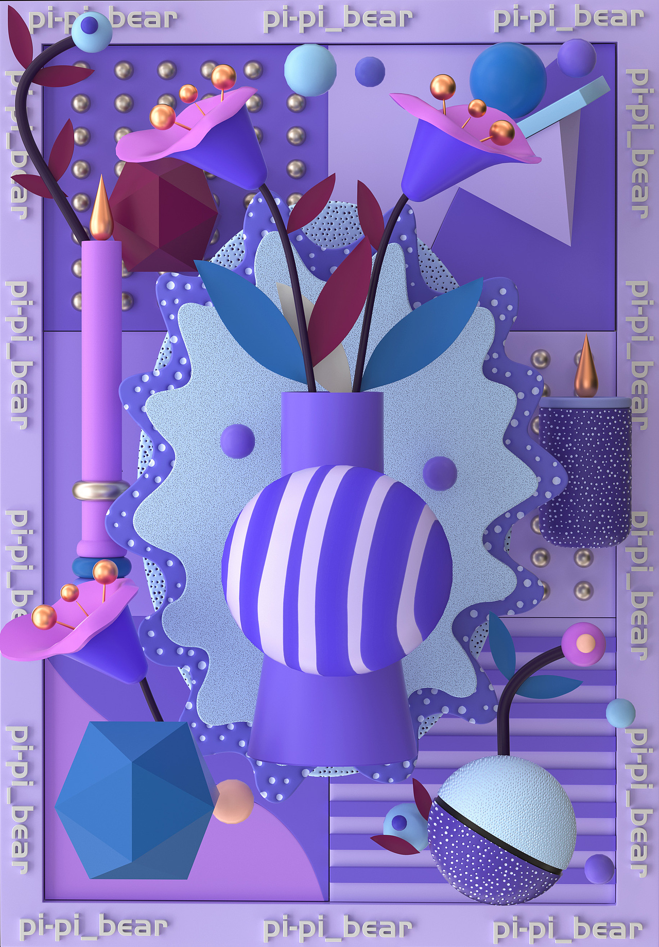 某童鞋的C4D课堂04期第一章【学生作业】整理（图ZMzA1MTg0MjMy） - 其他三维 - 站酷设计师某童鞋原创素材 - 站酷ZCOOL