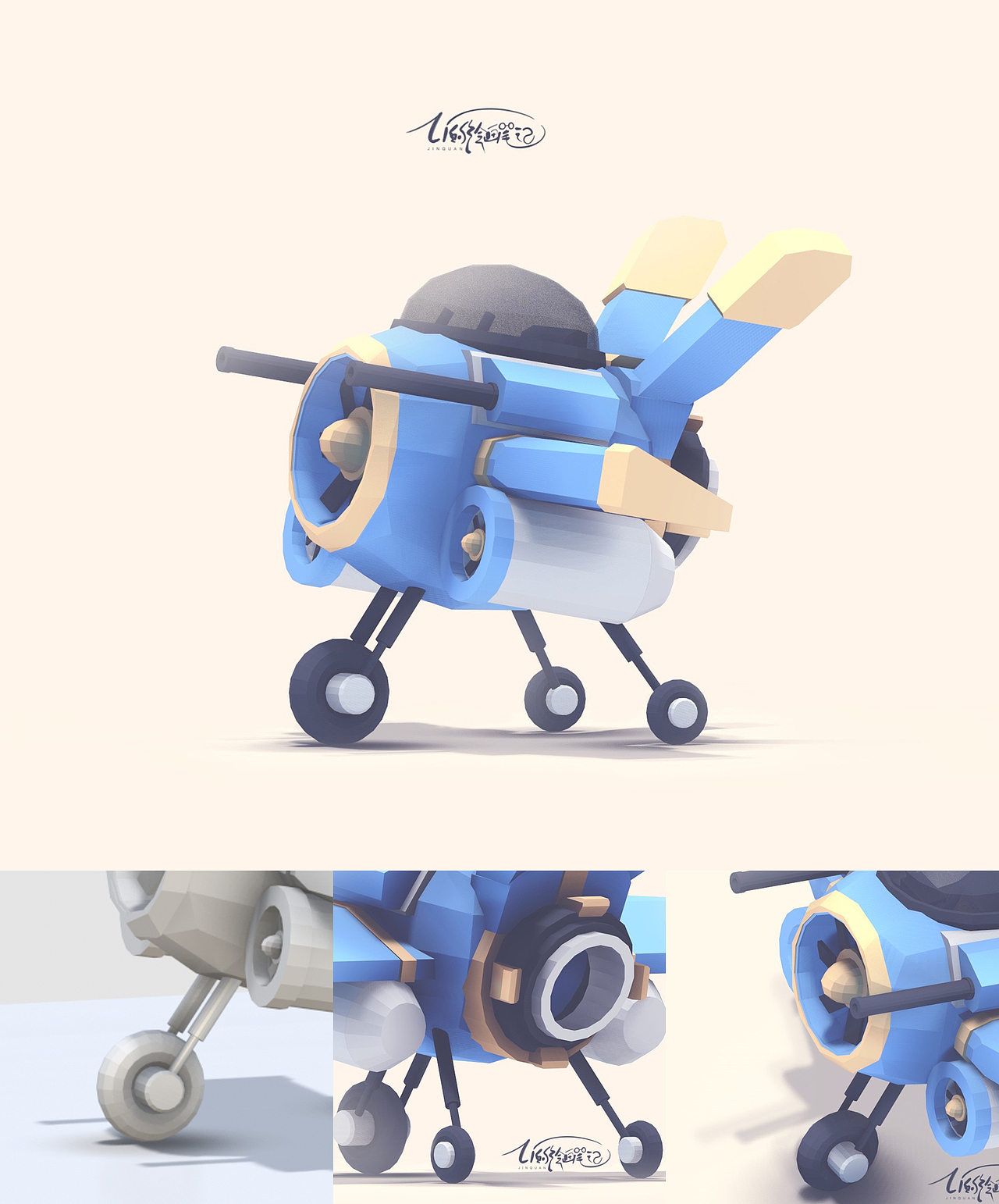 【iPad建模】自学一个半月Nomad建模,来发个合集