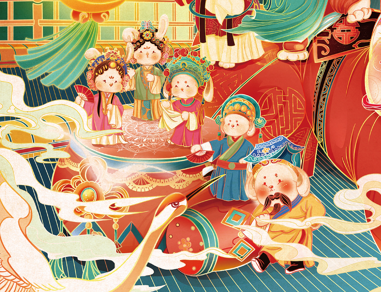 国潮非遗| 京剧兔子《兔韵》不一样的京剧韵味~