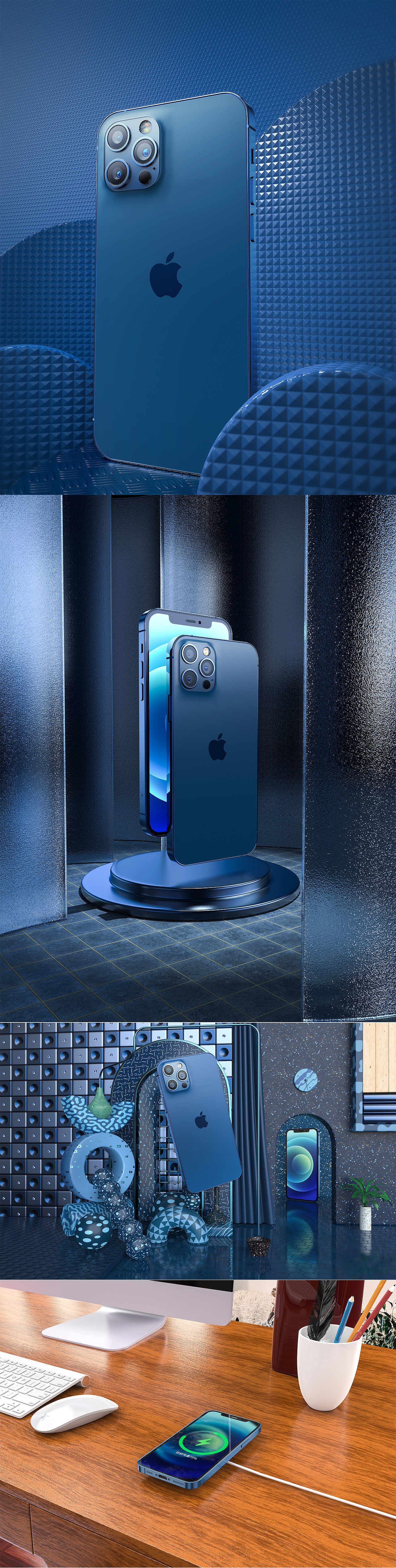 iPhone 12Pro产品渲染