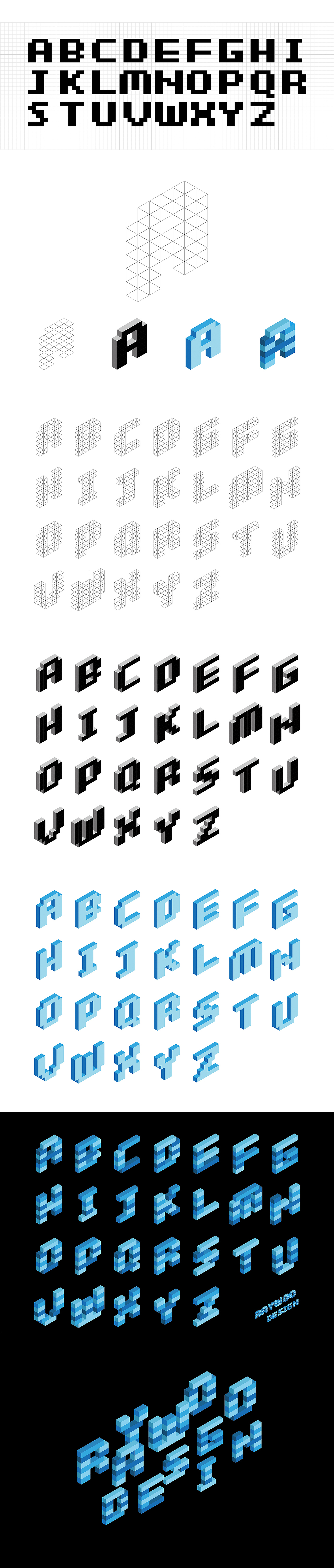 积木英文字体设计（图ZNDk5MjA1MzY=） - 字体/字形 - 站酷设计师raywoo19870121原创素材 - 站酷ZCOOL