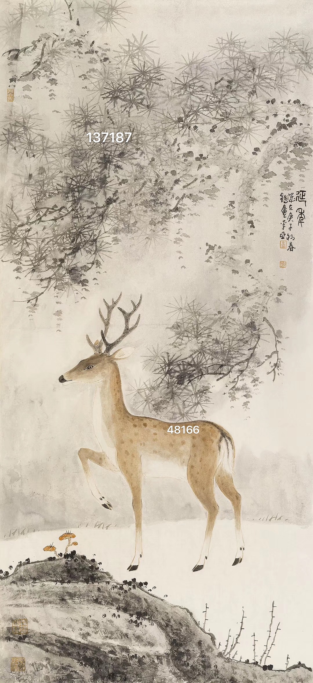 李亚花鸟画多少钱一平尺