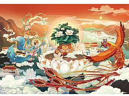 二次元商业插画