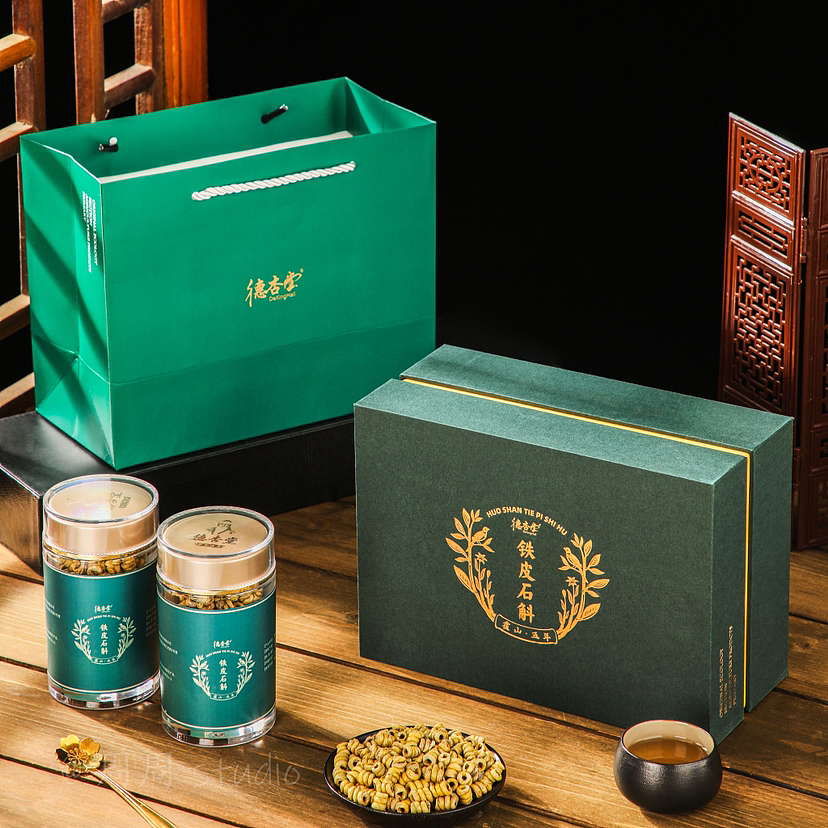 电商产品摄影|铁皮石斛礼盒
