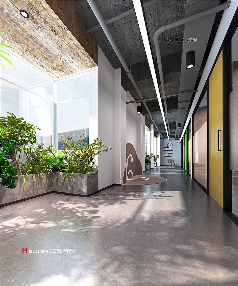 创意的办公室设计，时尚永不逃离（图ZOTIyODQ2Njg=） - 家装设计 - 站酷设计师海岸设计原创素材 - 站酷ZCOOL