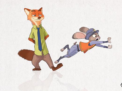 超喜欢的疯狂动物城cp