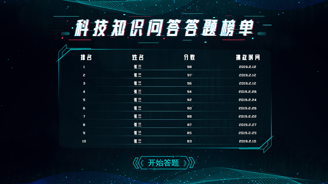 金鼎数字文化馆答题界面设计（图ZMTc3OTcwNTgw） - 软件界面 - 站酷设计师克丽丝喵原创素材 - 站酷ZCOOL