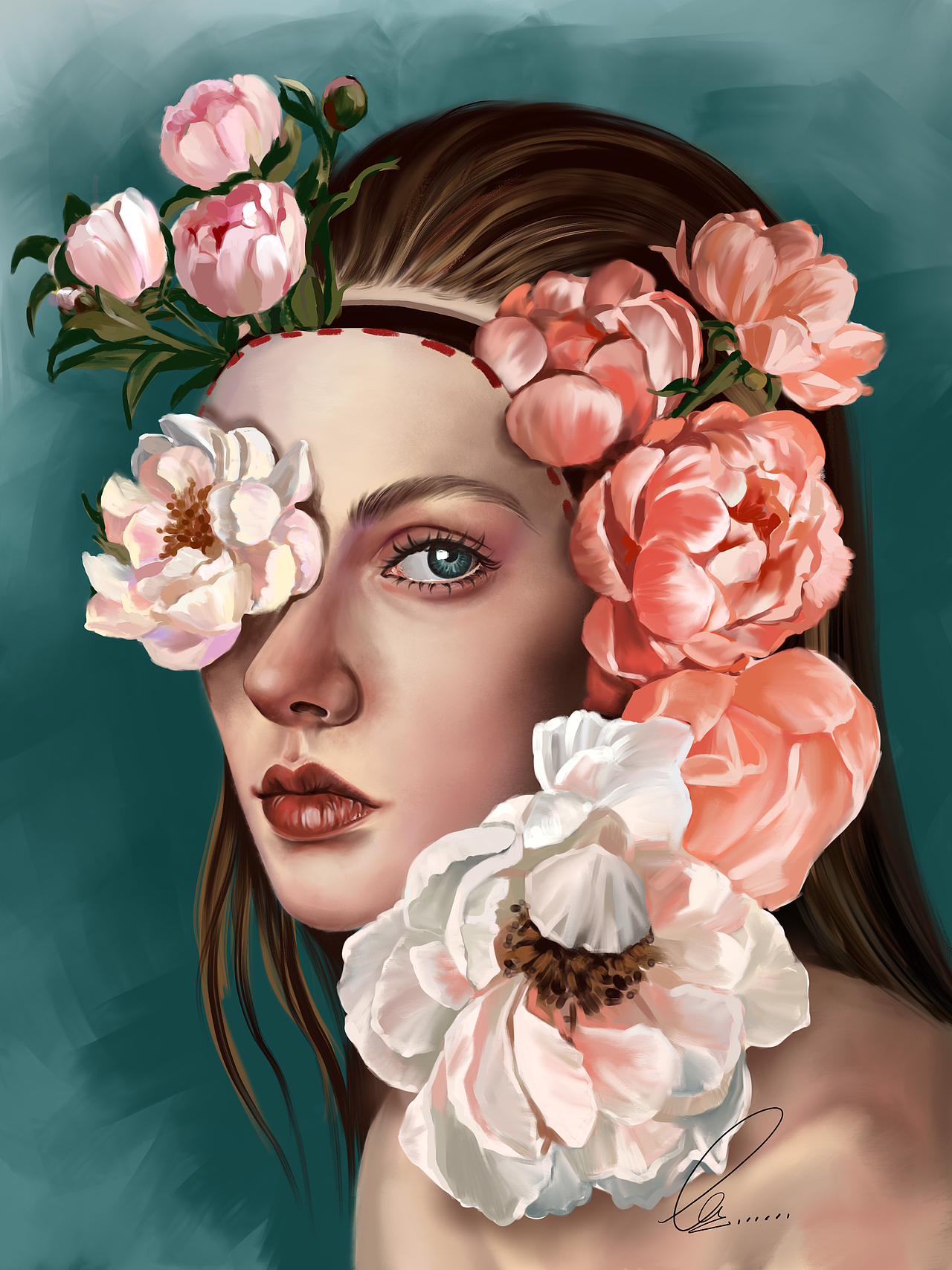 超现实主义风格厚涂插画集合