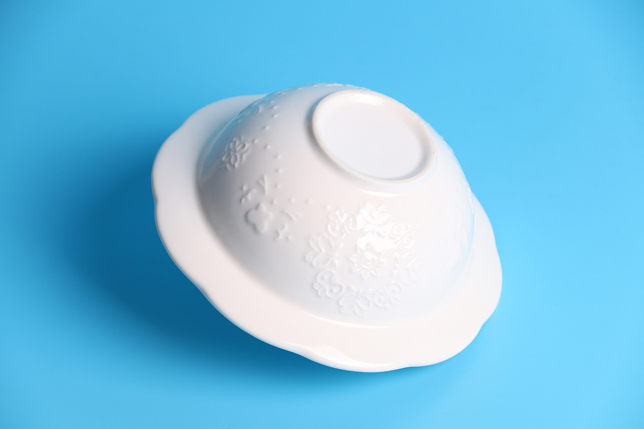 C03-餐具\V20白色陶瓷碗