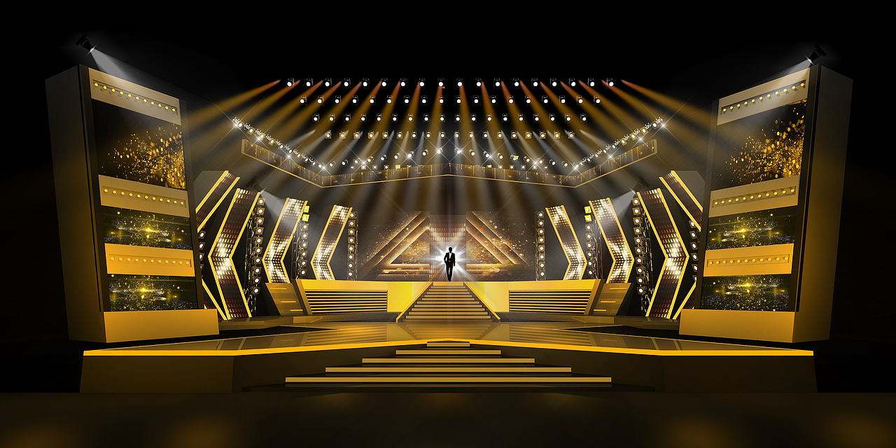 退役军人晚会舞美设计