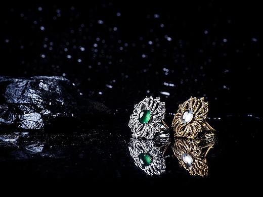 珠宝摄影  遥远的蓝