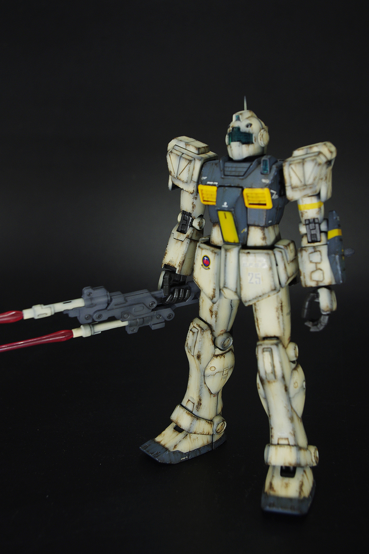 gundam模型-mg吉姆2|手工艺|手办/模玩|打滑猫 - 原创作品 - 站酷