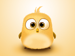 黃色小鳥(niǎo)仔-質(zhì)感練習(xí)