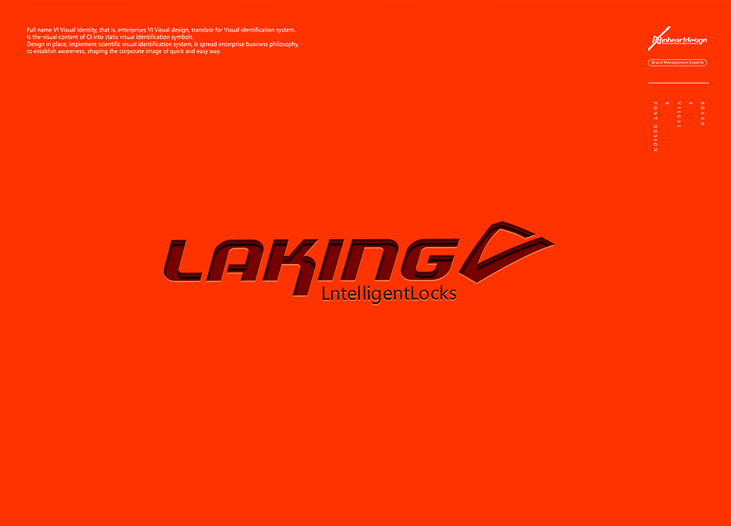 朗金锁业LAKING品牌VIS识别系统设计-因心设计（图ZMTg1MTc4OTIw） - 品牌 - 站酷设计师INHEART上海因心原创素材 - 站酷ZCOOL