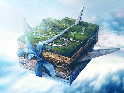 旅游产品海报