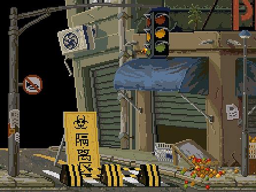 毕业设计《特别侦察兵》像素风场景总览
