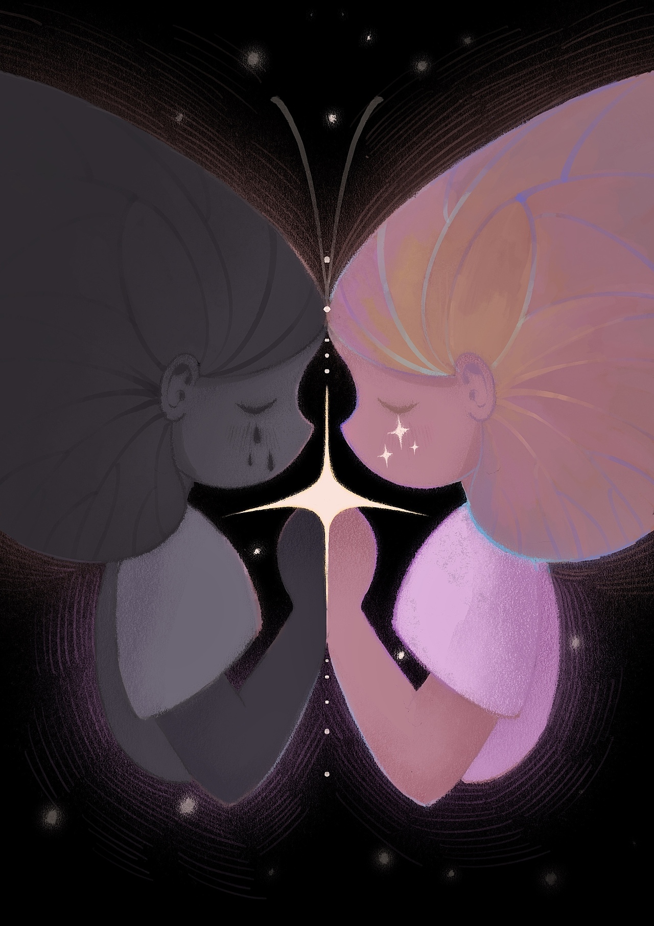 我与我（图ZMzc0NjMyODE2） - 创作习作 - 站酷设计师cccdi5原创素材 - 站酷ZCOOL