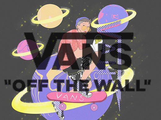 #VANS艺术家#艺术TEE图案征集活动----小行星少年