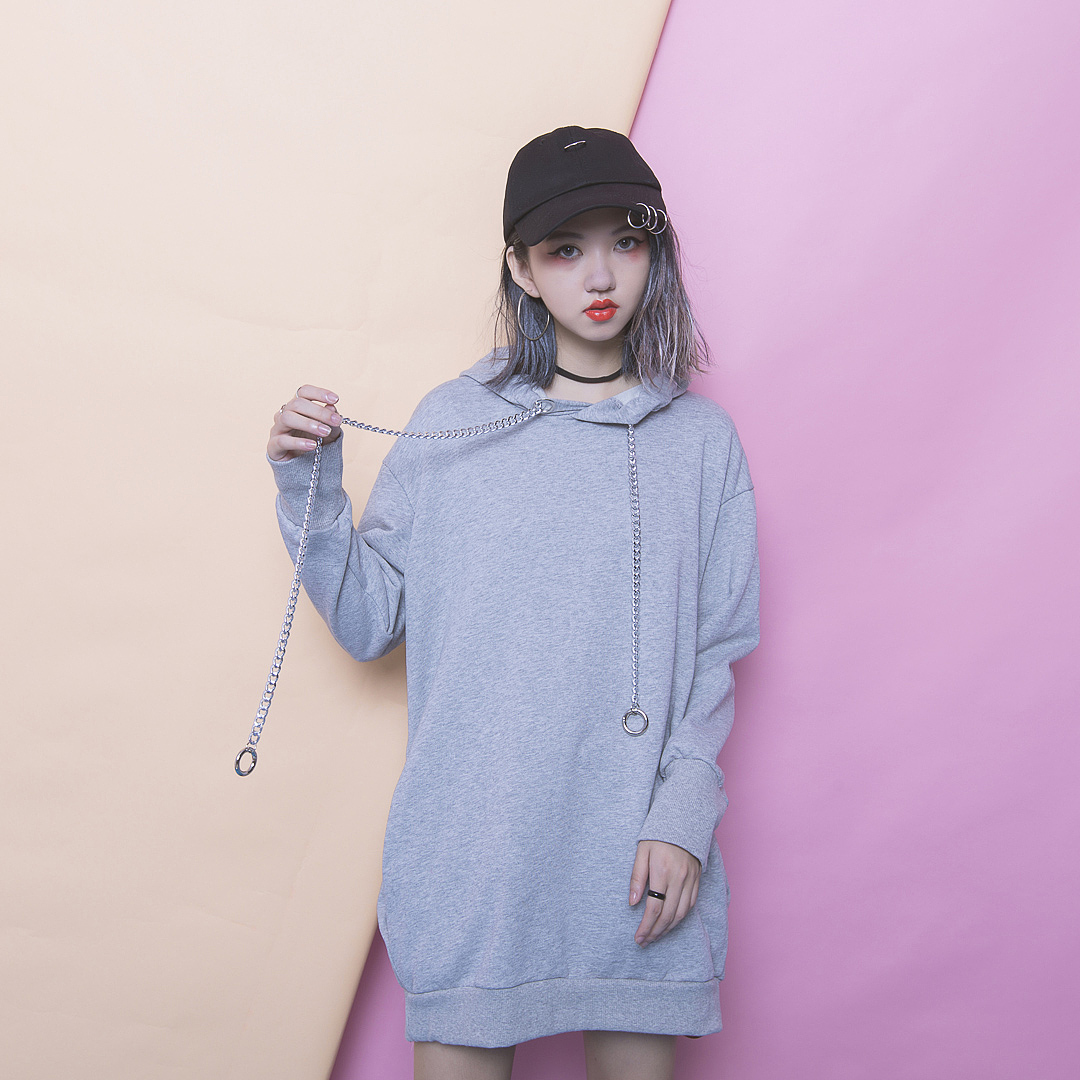 Personality欧美街头中长款卫衣BF（图ZNTk5MTA5ODg=） - 休闲/流行服饰 - 站酷设计师kevin品牌设计原创素材 - 站酷ZCOOL