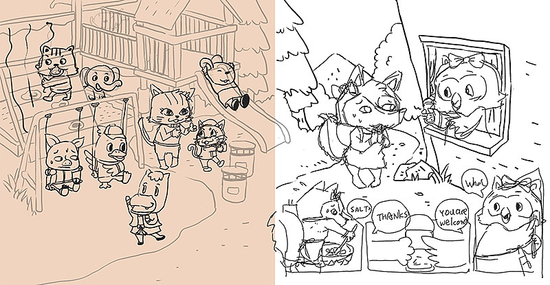 [儿童插画]Be A Good Neighbor 美语点唱机当个好邻居（图ZMTA1MjIyMTcy） - 儿童插画 - 站酷设计师dizzi原创素材 - 站酷ZCOOL