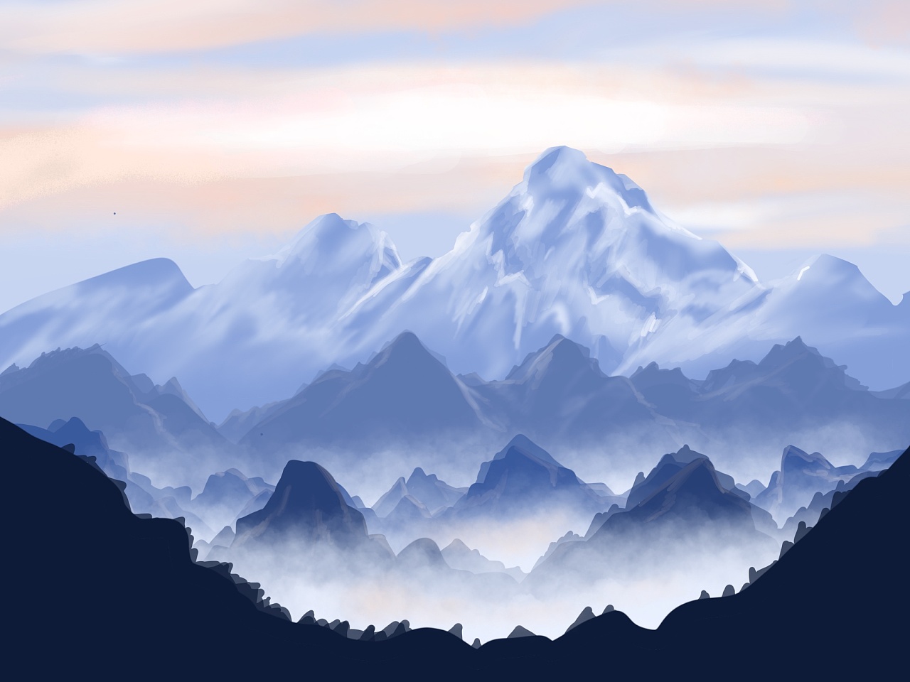 风景手绘|插画|创作习作|_随_意_ - 原创作品 - 站酷 (zcool)