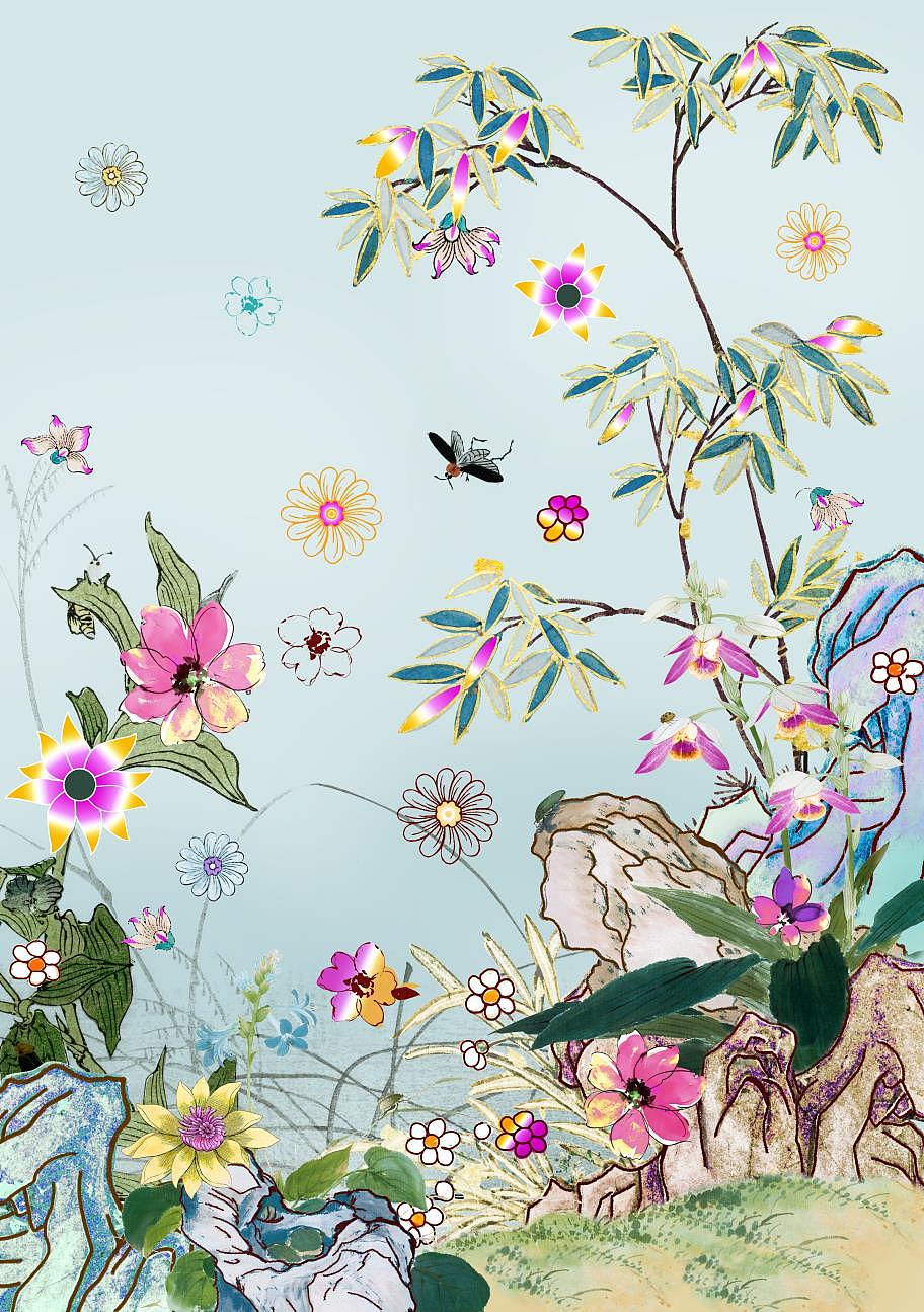 图案花型设计（图ZMzQyMTE4MzYw） - 商业插画 - 站酷设计师起个啥名字好呐原创素材 - 站酷ZCOOL