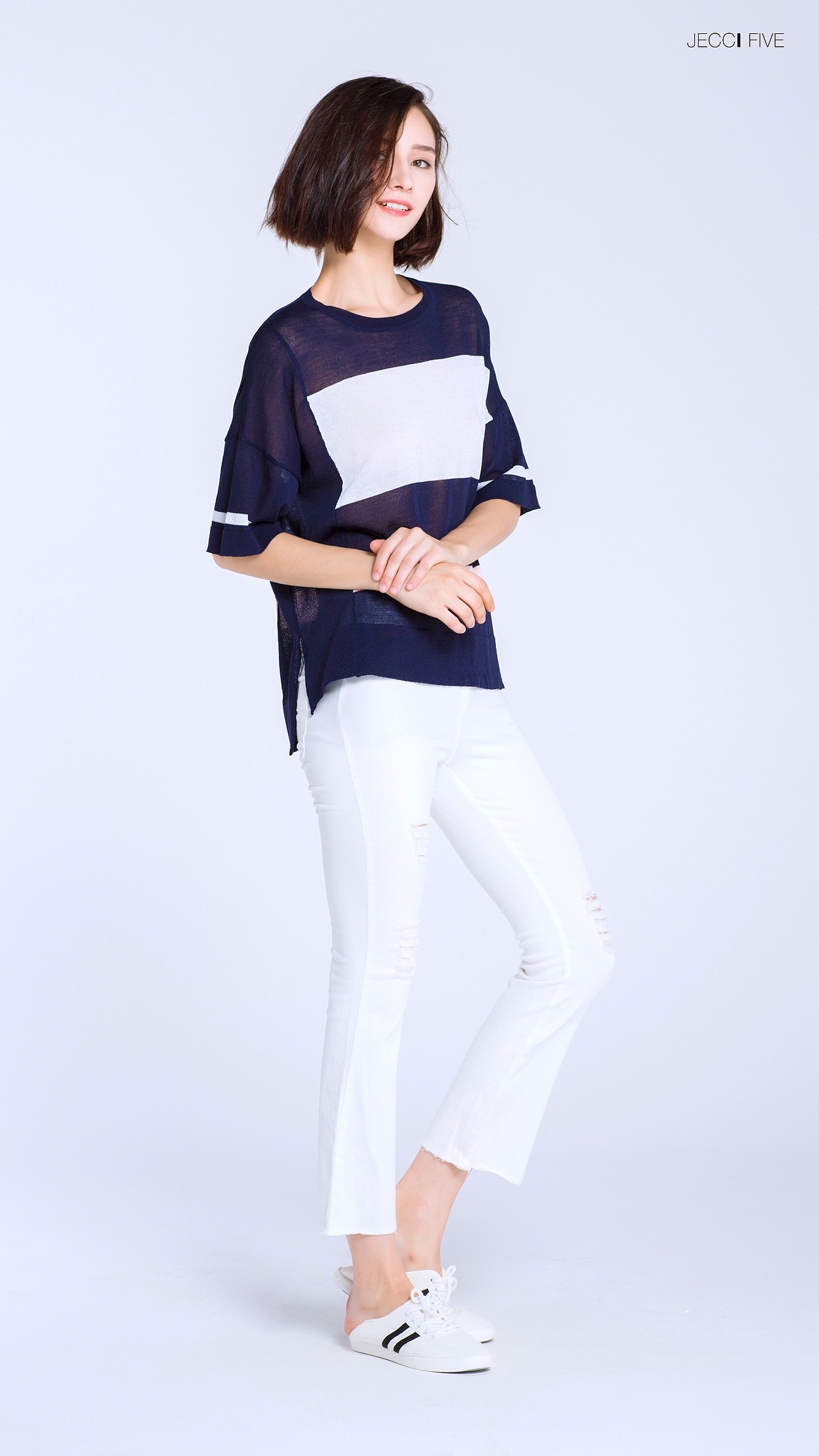 我和模特都不着调