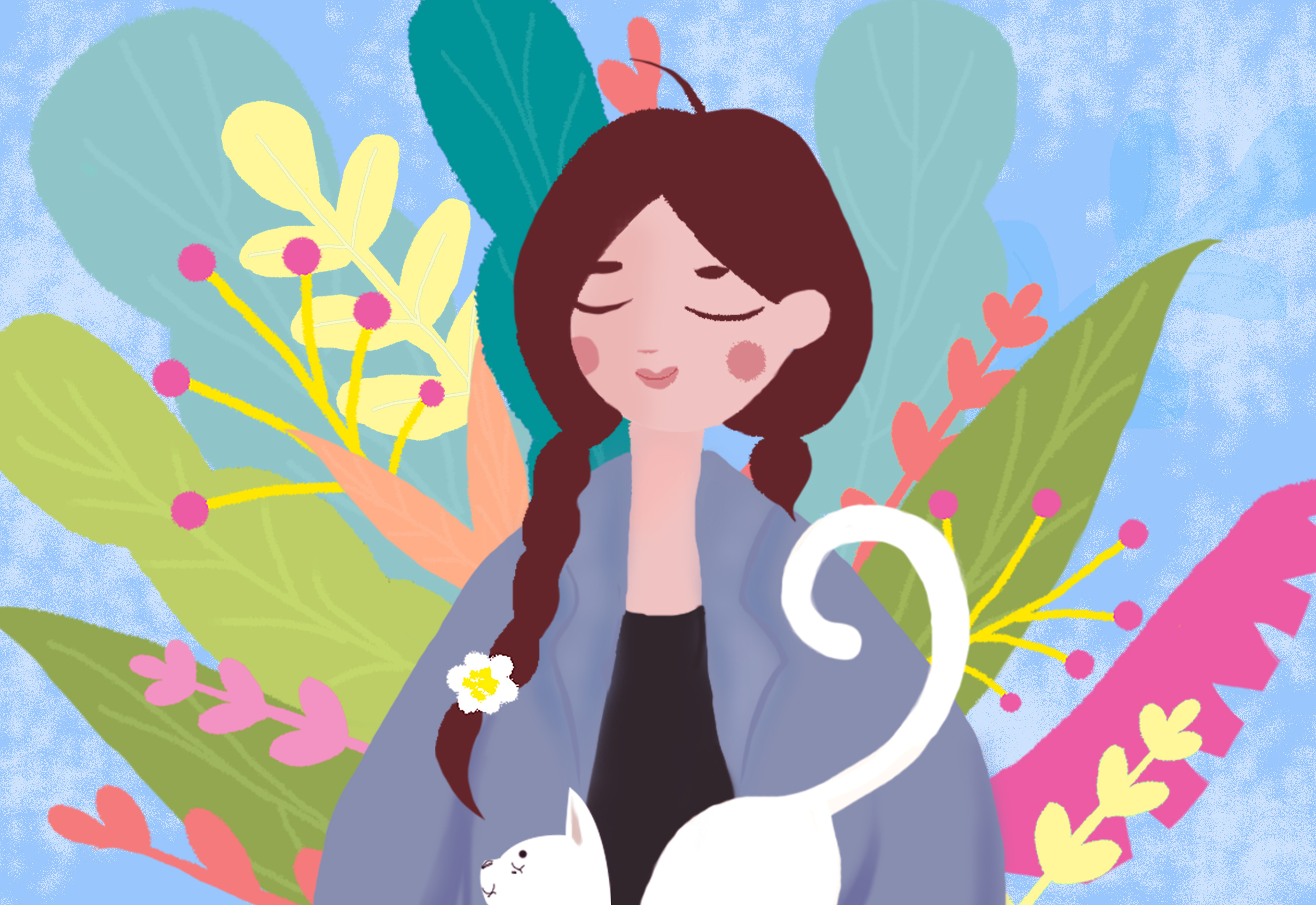 插画小练习|插画|插画习作|古耳 - 原创作品 - 站酷 (zcool)