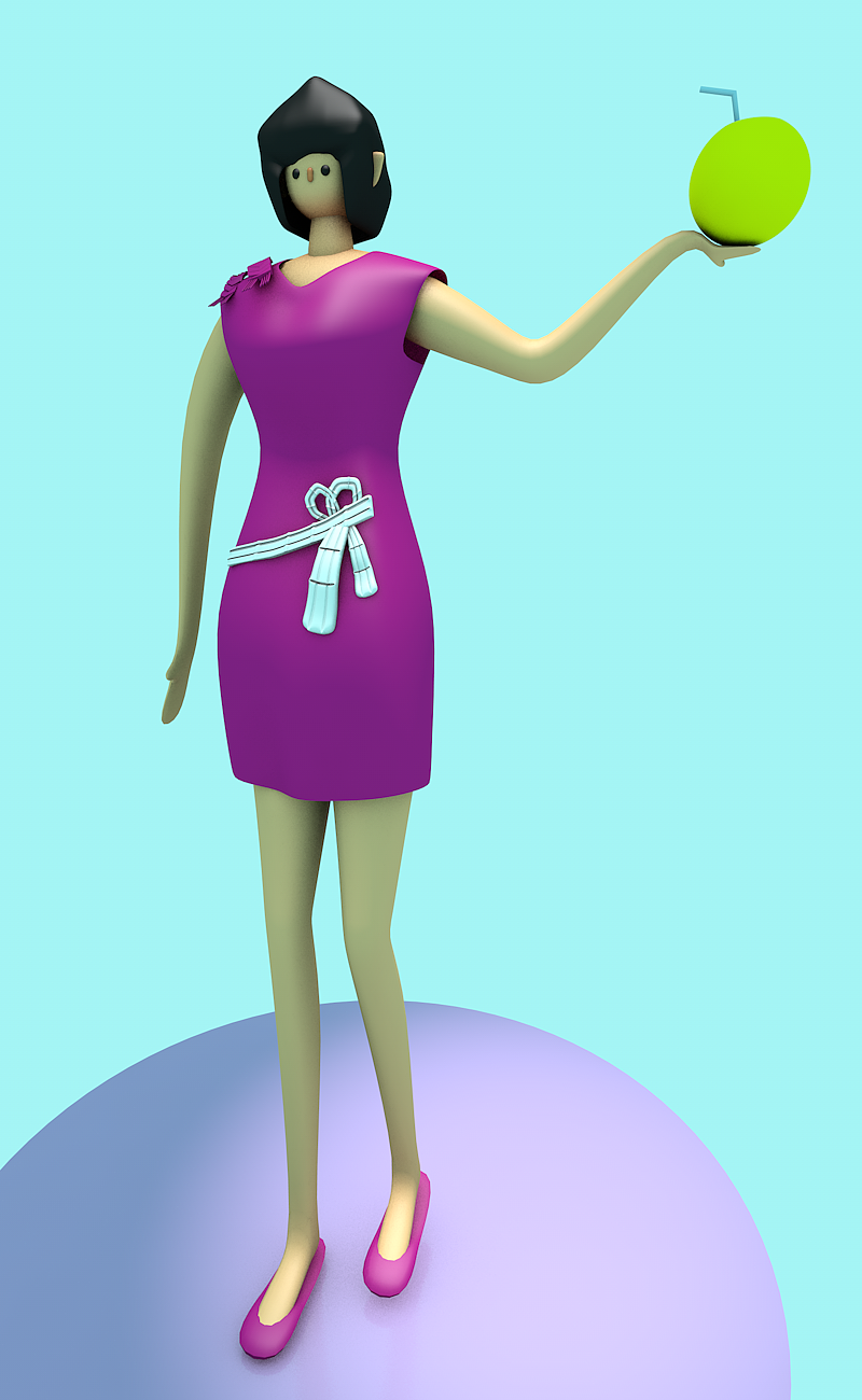 三维人物原创设计