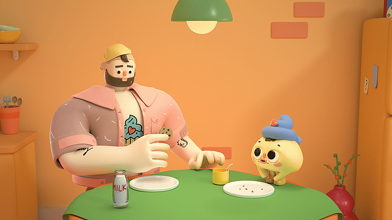 个人练习-c4d人物建模_张博林-站酷zcool