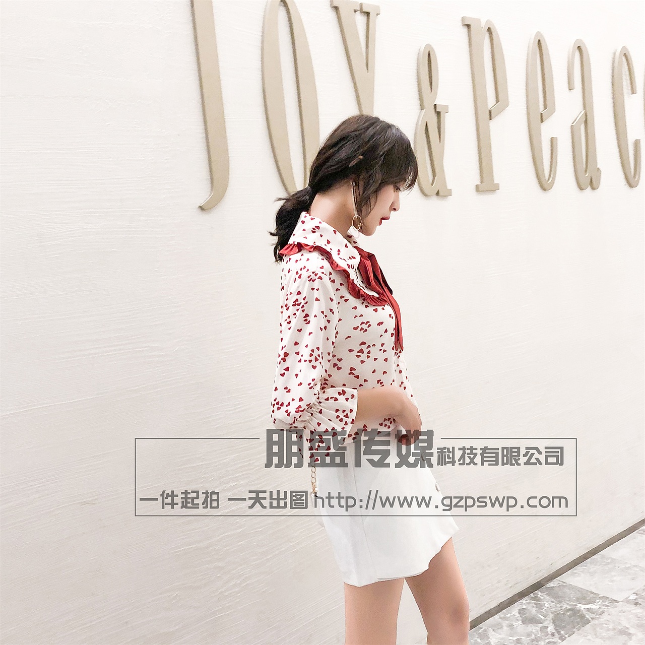 朋盛传媒|摄影模特李倩服装拍摄可爱甜美风小清新