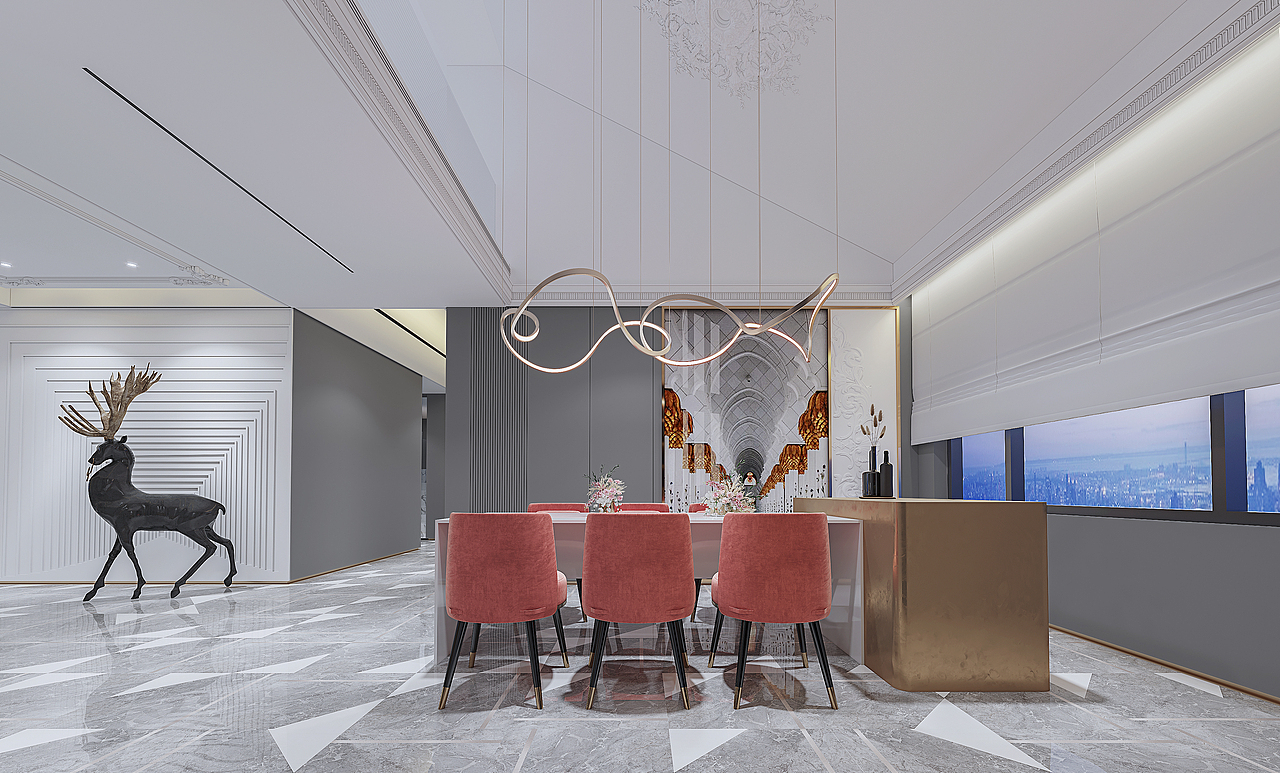 轻奢复式住宅设计