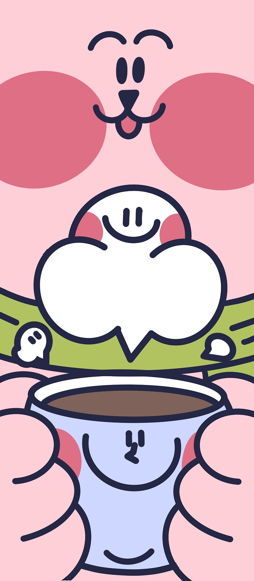 可可爱爱的日常壁纸