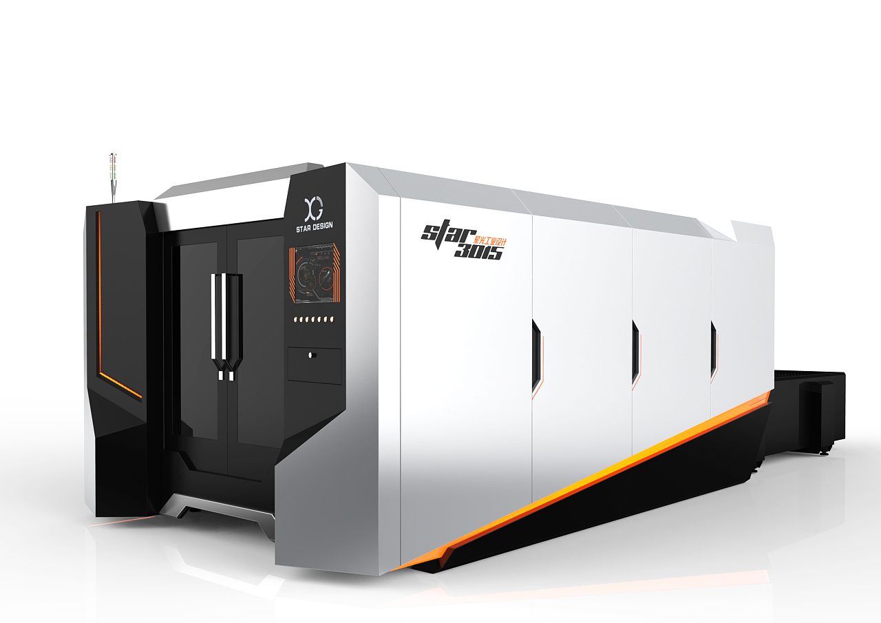 工业之美-钣金产品设计之激光切割机 红星奖|工业/产品|工业用品/机械