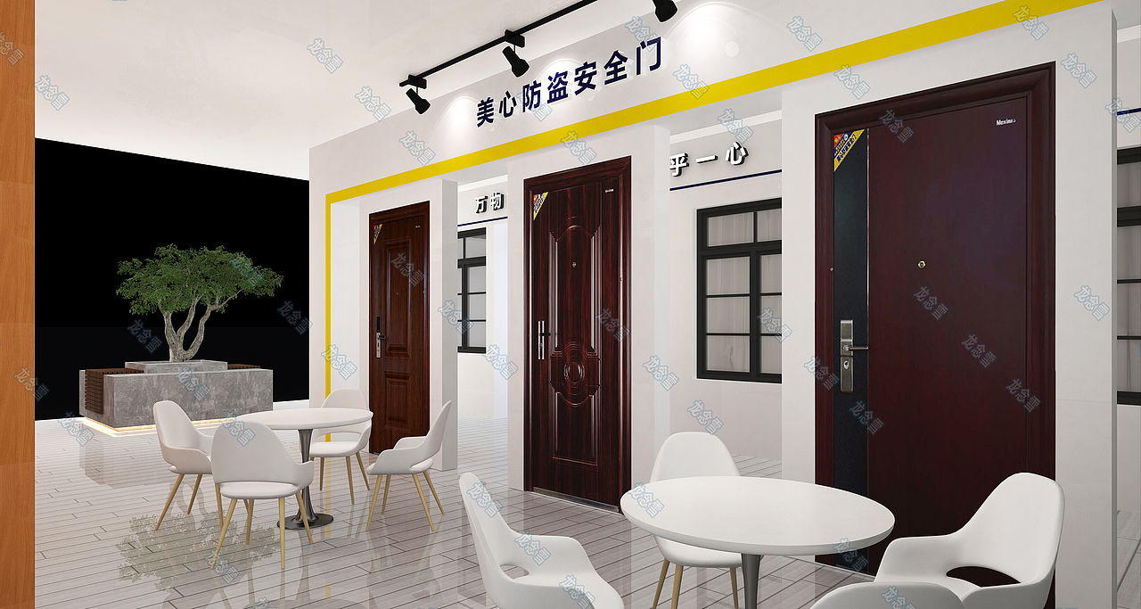美心展台效果图（图ZMjY2MzI1NDY4） - 建筑/空间 - 站酷设计师君如水原创素材 - 站酷ZCOOL