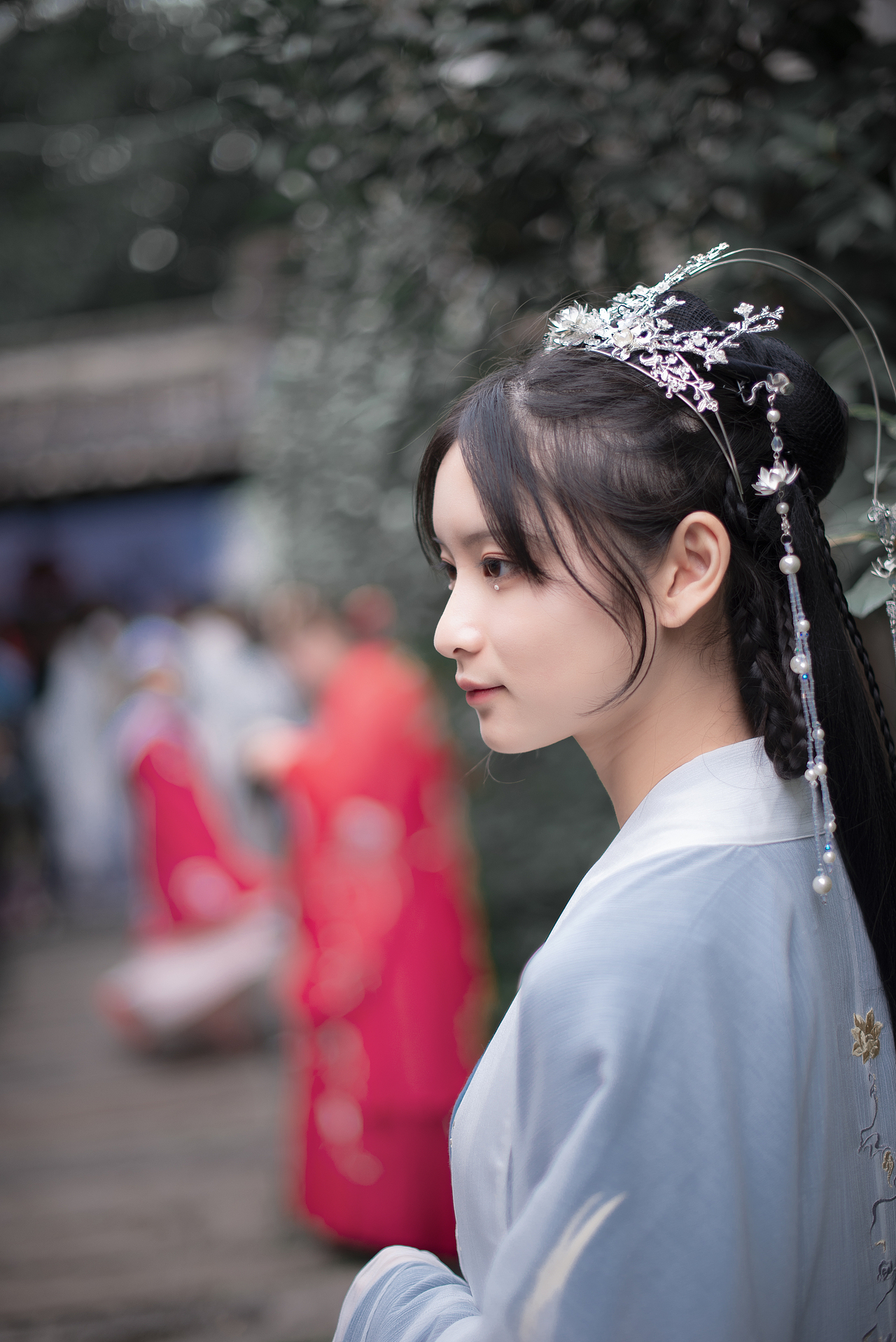 西塘汉服节（图ZMTgzMDMyNzky） - 人像摄影 - 站酷设计师菜菜1911原创素材 - 站酷ZCOOL