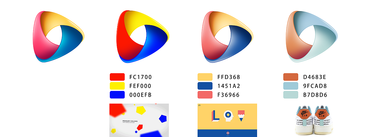 莫比乌斯三角,感受无限循环带来的恐惧吧|平面|logo|徐骏_原创作品