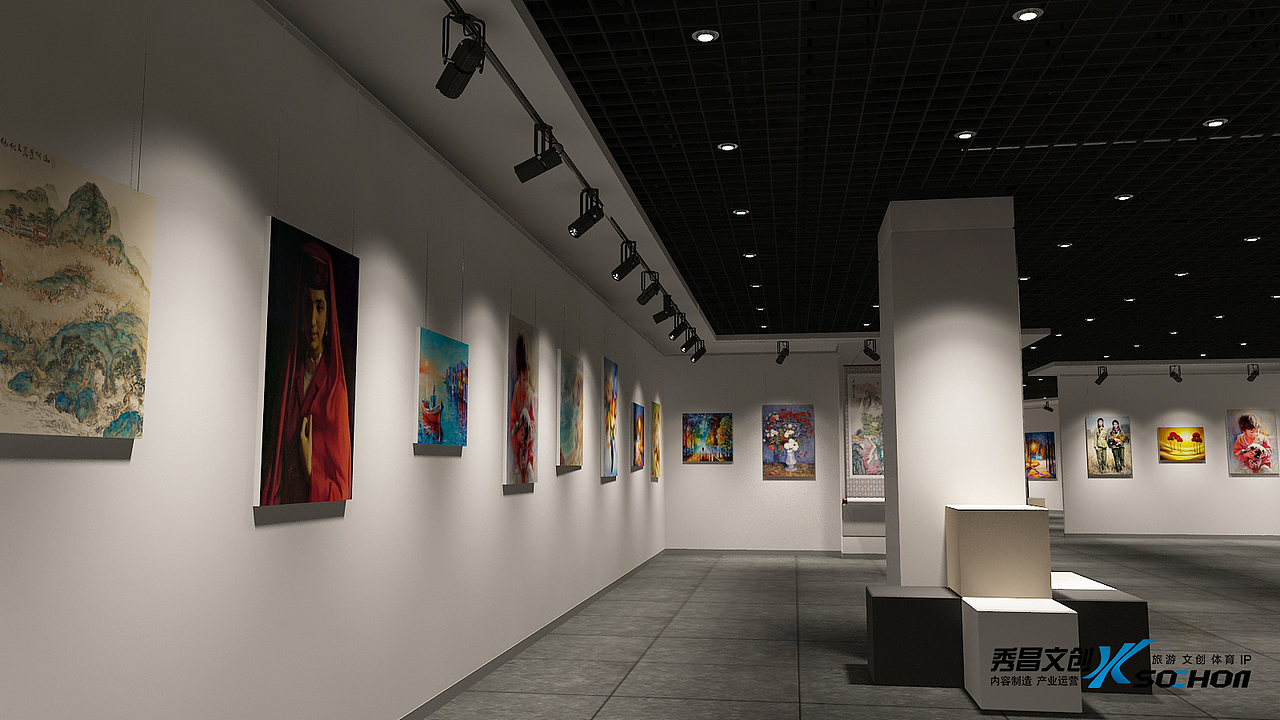 文化馆设计（图ZMjY3NTAwNDE2） - 展陈设计 - 站酷设计师青椒土豆片0原创素材 - 站酷ZCOOL