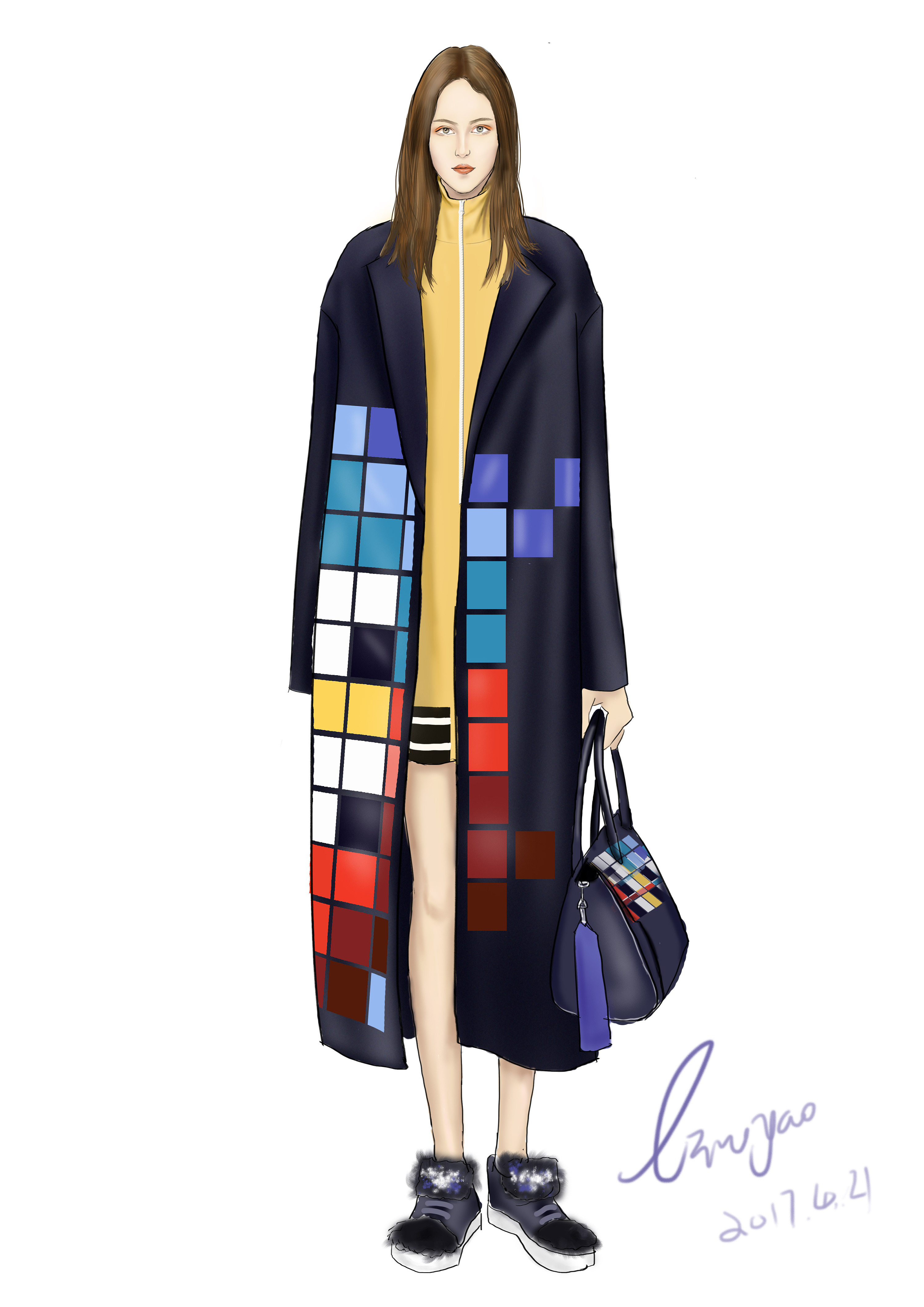 电脑服装效果图