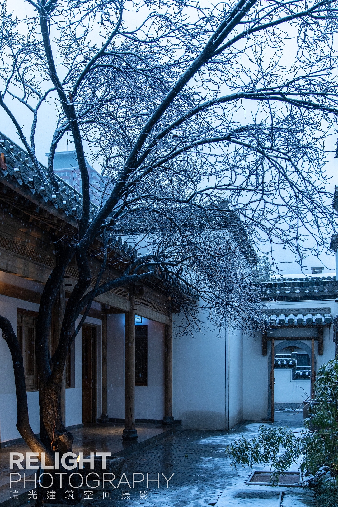 舜庐丨听雪--------山东济南瑞光建筑空间摄影