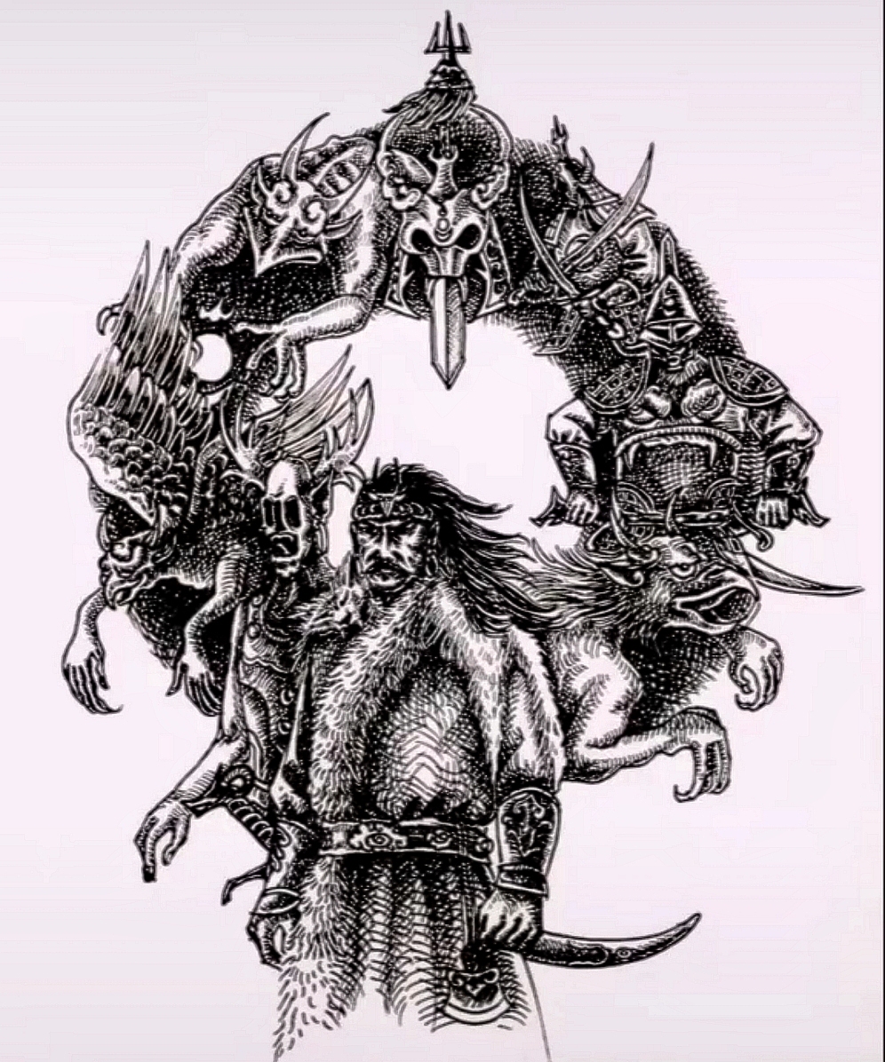 江格尔（图ZMTkyNzE5OTY0） - 创作习作 - 站酷设计师大黑天博尊原创素材 - 站酷ZCOOL