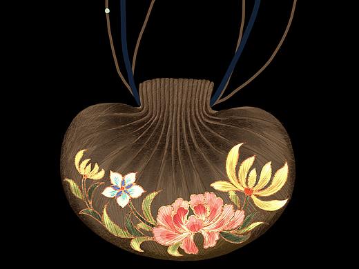 古风绘画直播课程丨古风饰品之荷包