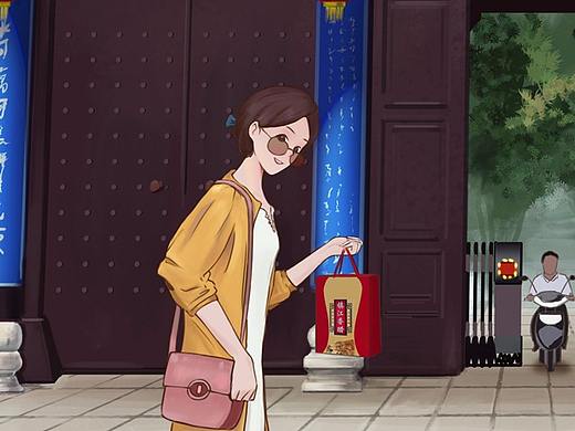 棉小南镇江插画