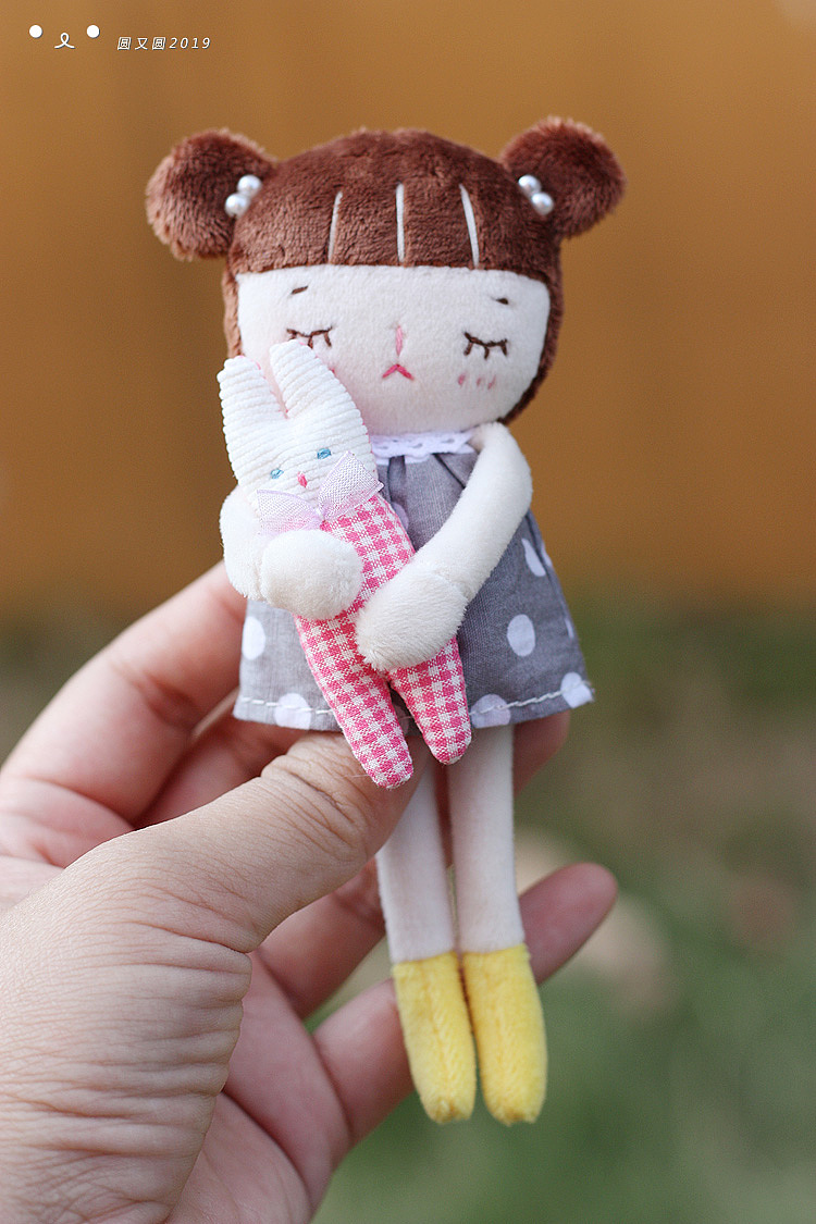 苏小妙原创自制毛绒公仔2019小挂件合集