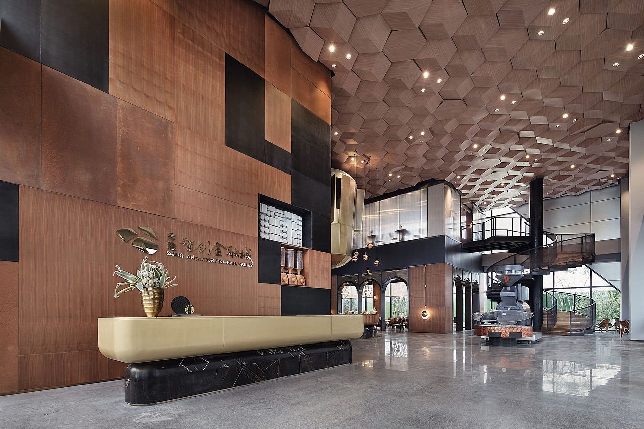 售楼处摄影 | 西安绿地智创金融谷售楼处+3样板间