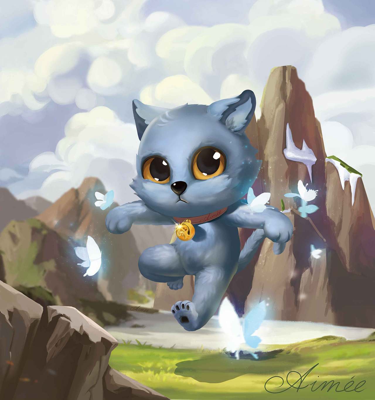 猫主题原画风-已商用请勿随意转载