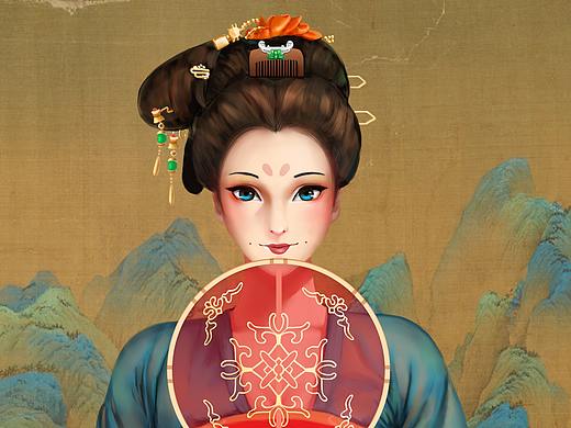 唐朝侍女图