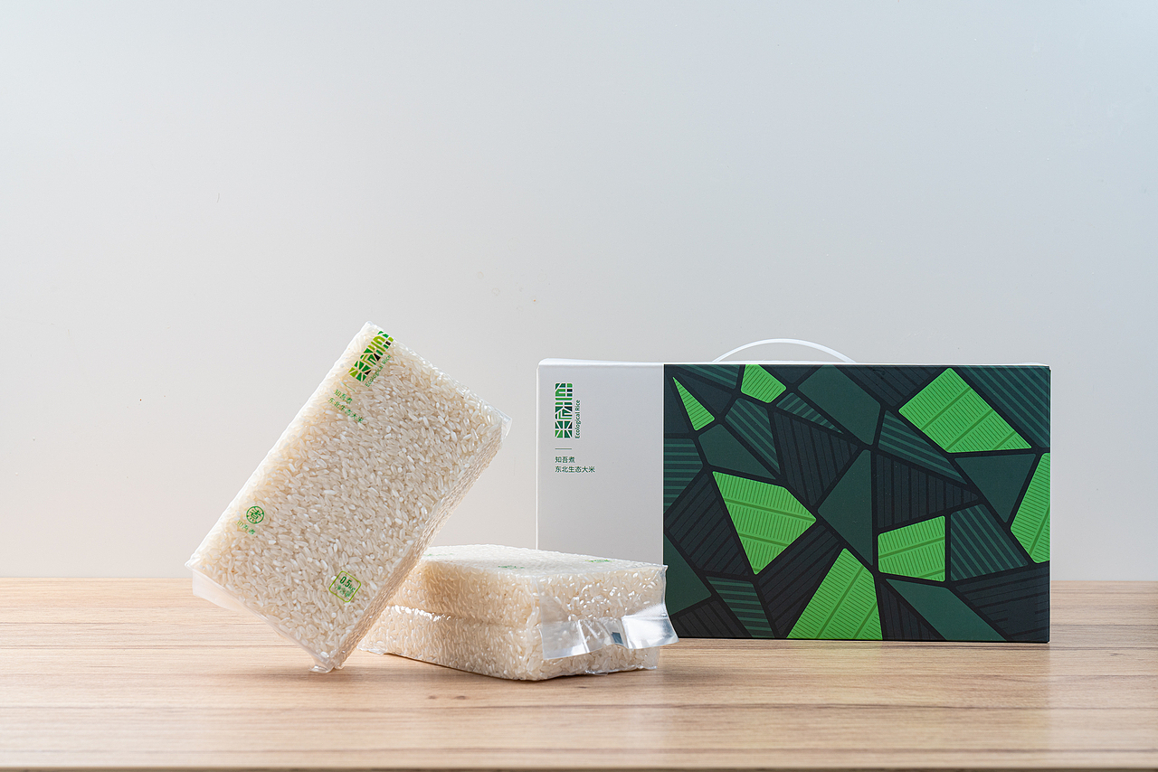 小米有品知吾煮生态大米拍摄